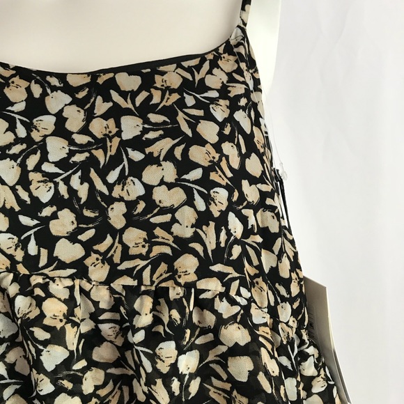 Who What Wear Sun Dress NWT Ruffle Layers size L - Picture 2 of 8